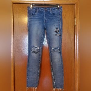 American Eagle artist skinny jeans